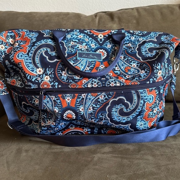 Vera Bradley Marrakesh Large Expandable Duffle Weekender Bag - Picture 15 of 15